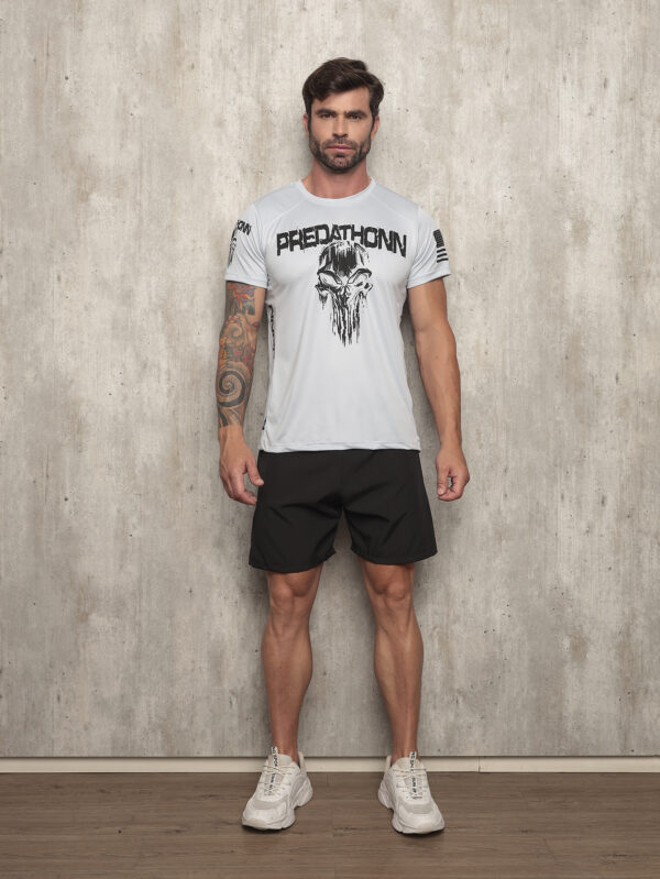 CAMISETA MASCULINA DRY FIT CINZA CLARO  PREDATHONN LANÇAMENTO - Image 5